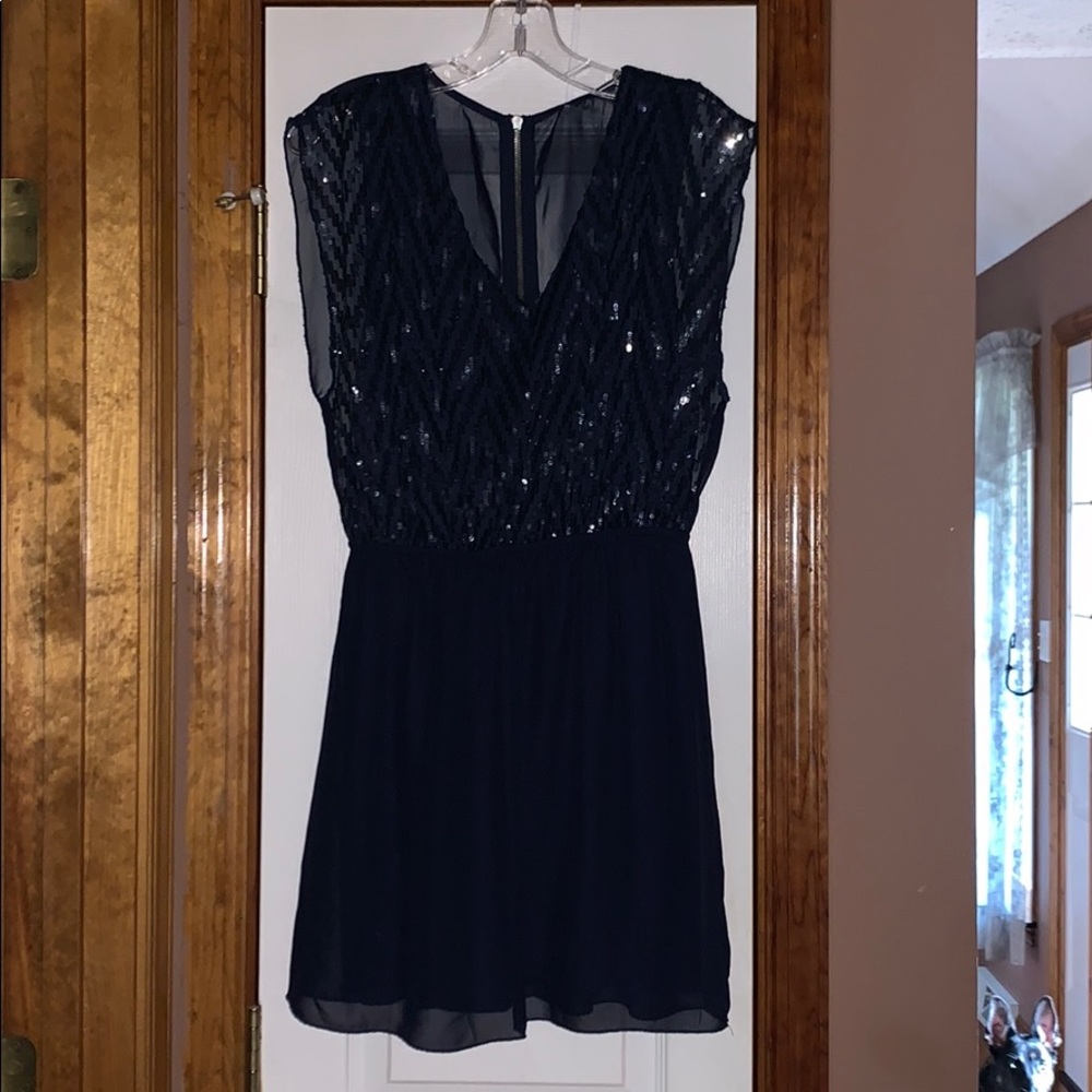 Navy Blue Dress